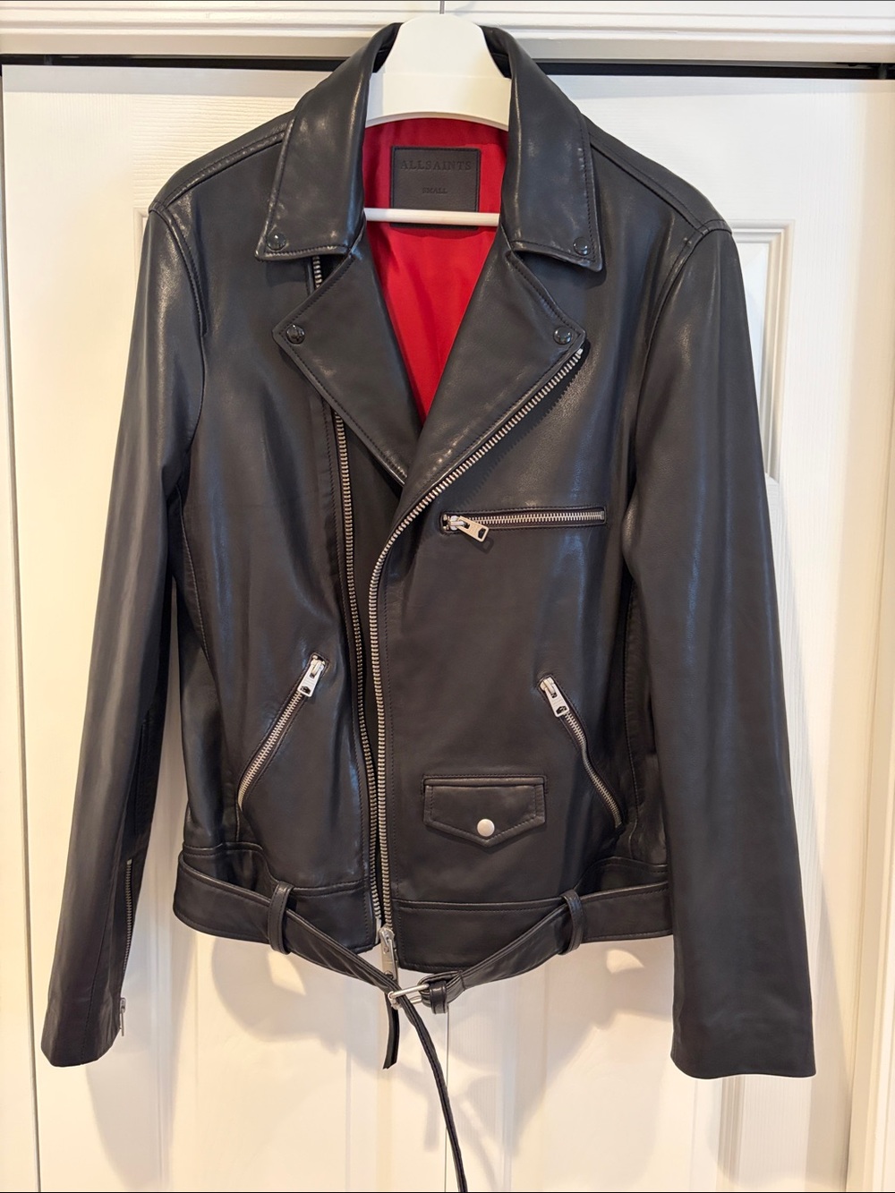 Allsaints Leather Kodey Biker Jacket NWOT